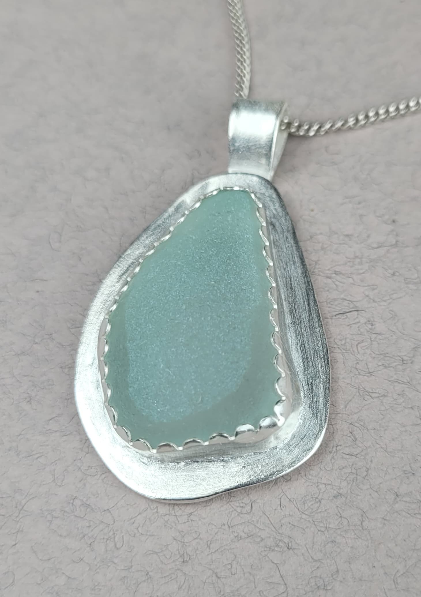 Creating glass and silver pieces