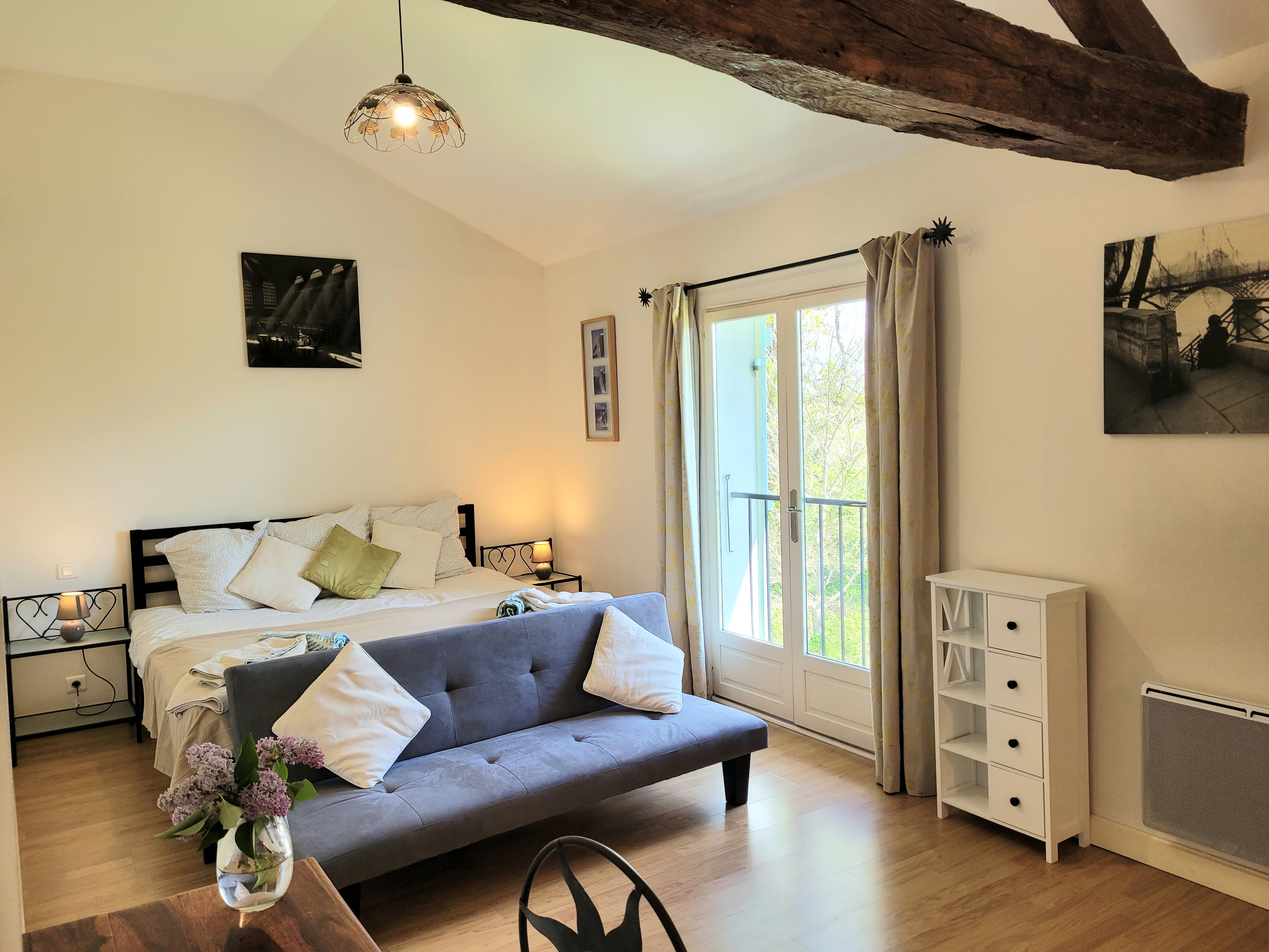 Gascony countryside and local village