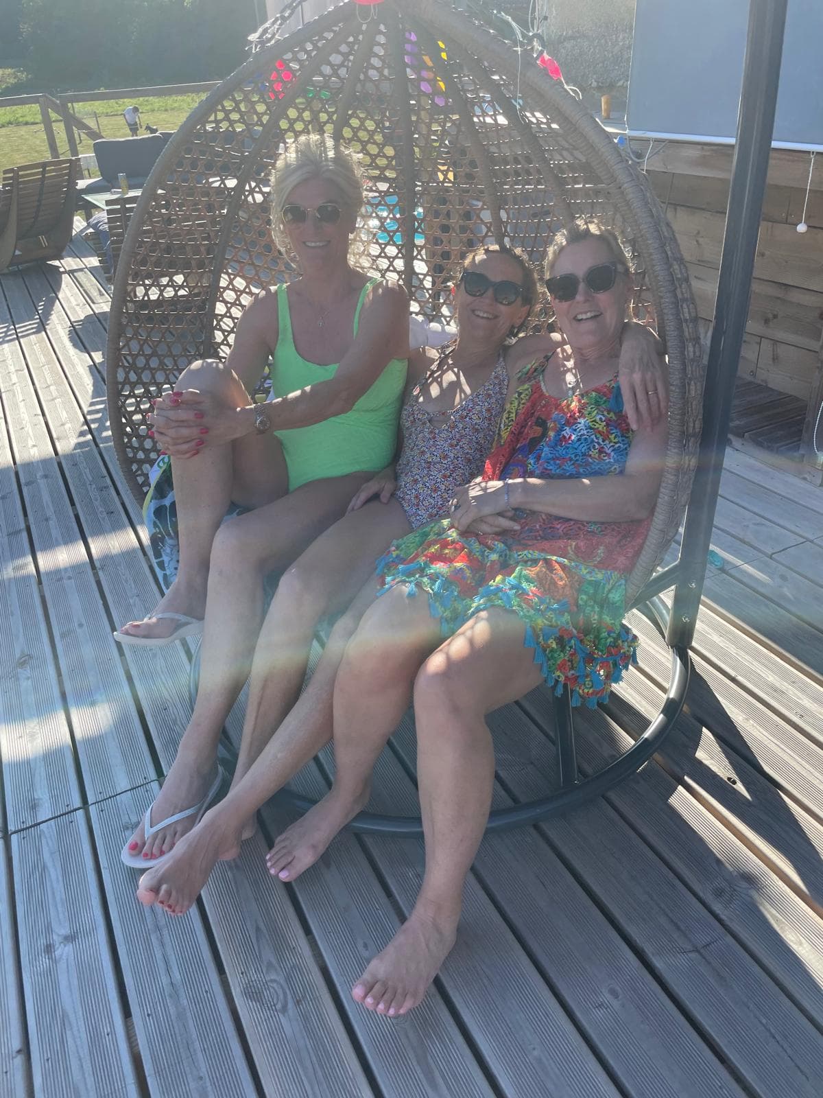 Al fresco terrace dining area